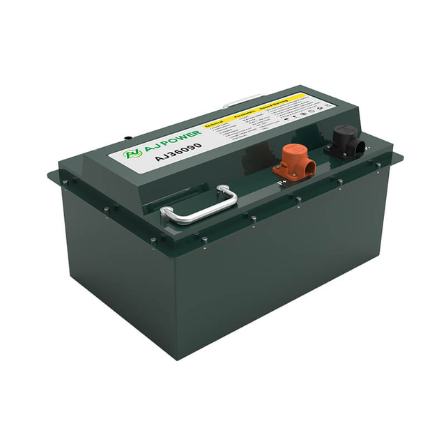 Batterie robuste AJ36090 38,4 V 90 Ah pour vélos électriques